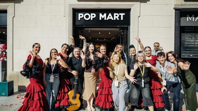 泡泡玛特西班牙首店落地